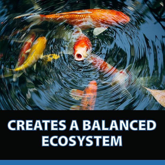 CrystalClear BioClarifier Small Pond & Water Garden Clarifier & Cleaner, Cloudy Water Beneficial Microbe Treatment, Fish, Plant & Pet Safe, 24 Packets-PawvioPets