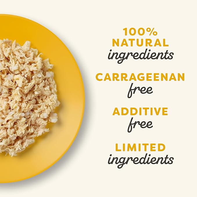 Applaws Natural Wet Canned Cat Food, Made with Limited and Natural Ingredients, Real Protein with No Artificial Additives, Chicken Selection Variety Pack in Broth (12 x 2.47oz Cans)-PawvioPets