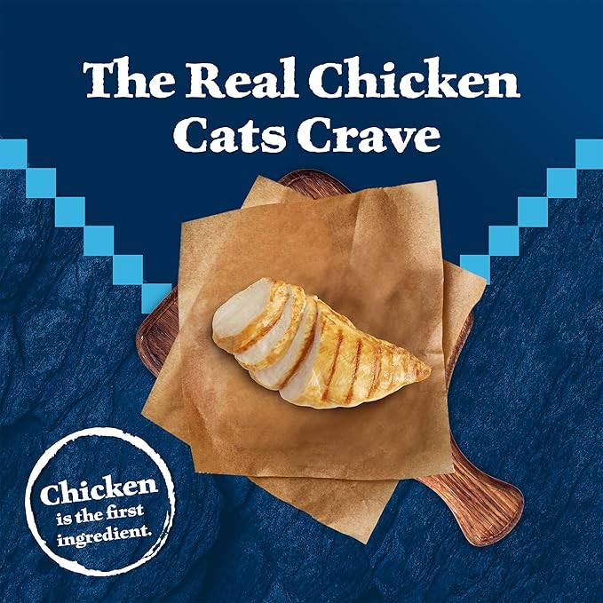 Blue Buffalo Wilderness Natural Adult Dry Cat Food, High-Protein and Grain-Free Diet, Supports Healthy Muscle Development and a Healthy Immune System, Chicken, 12-lb. Bag-PawvioPets