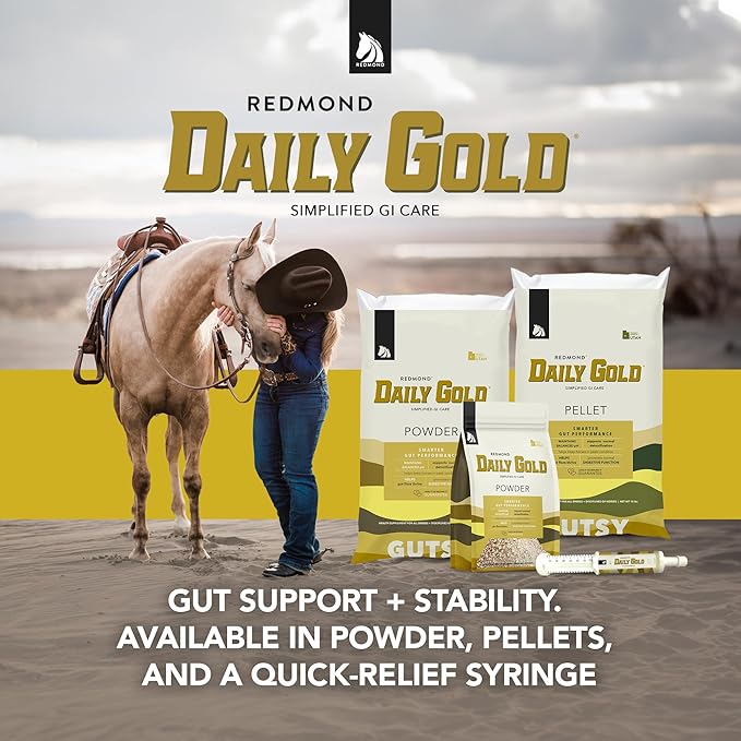 Daily Gold Stress Relief – Natural Digestive and Ulcer Supplement for Horses-PawvioPets
