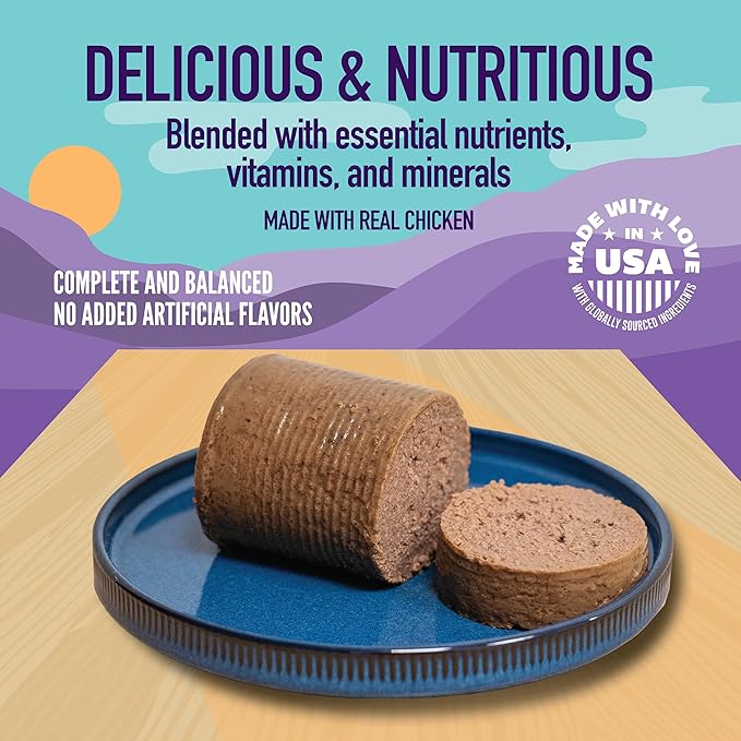 A Strong Heart Canned Wet Cat Food, Mixed Grill Dinner - 13.2 oz Cans (Pack of 12), Made in The USA with Real Chicken & Liver-PawvioPets