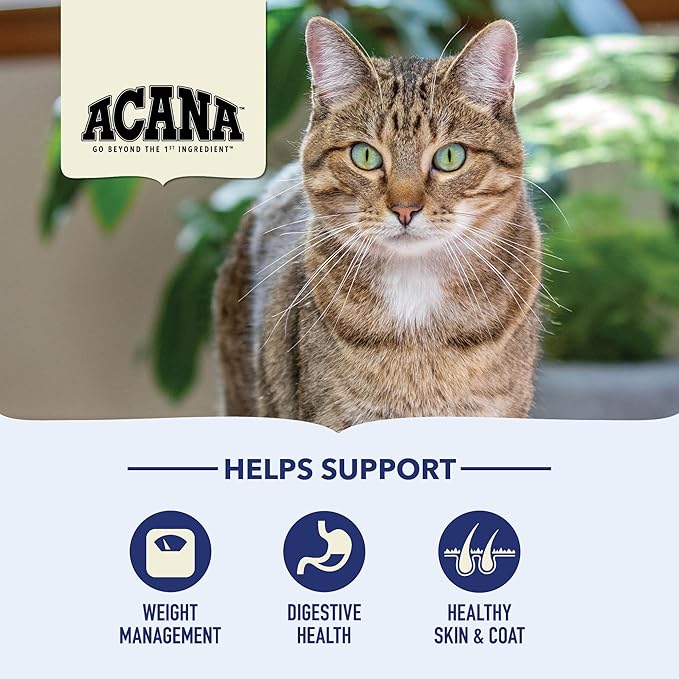 ACANA Indoor Entrée Fish Recipe Dry Cat Food 4lb Bag-PawvioPets