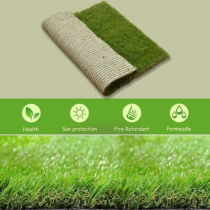 Dog Grass Large Potty Patch, Artificial Dog Grass Bathroom Turf for Pet Training, Washable Puppy Pee Pad, Perfect Indoor/Outdoor Portable Potty Pet Loo-PawvioPets