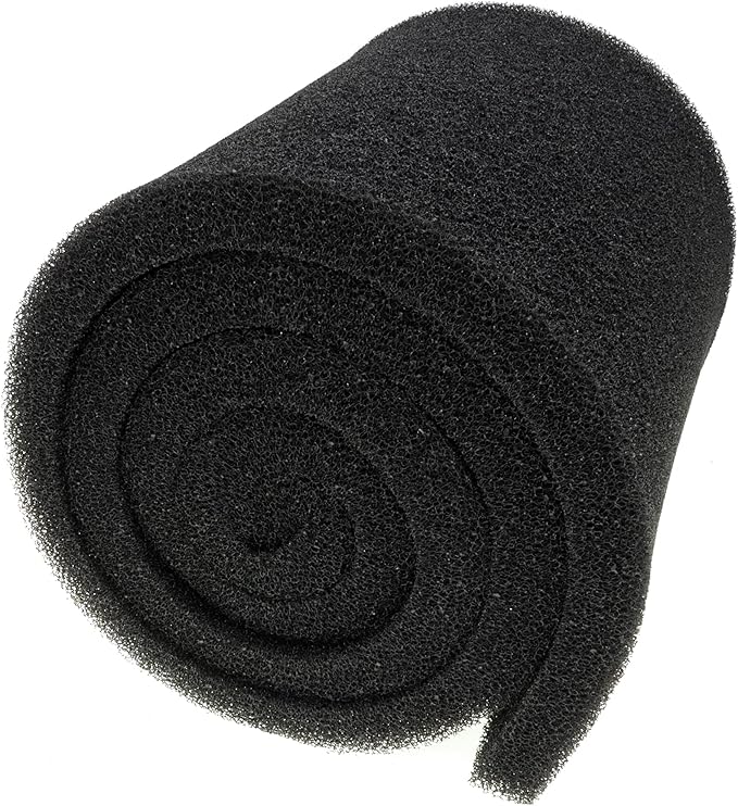 AFA Aquarium Filter Media Sponge Pad, Fish Tank Bio Open Cell Coarse Foam Block Foam Pre Filter Sponge Material (12" x 72" x 1" 30ppi)-PawvioPets
