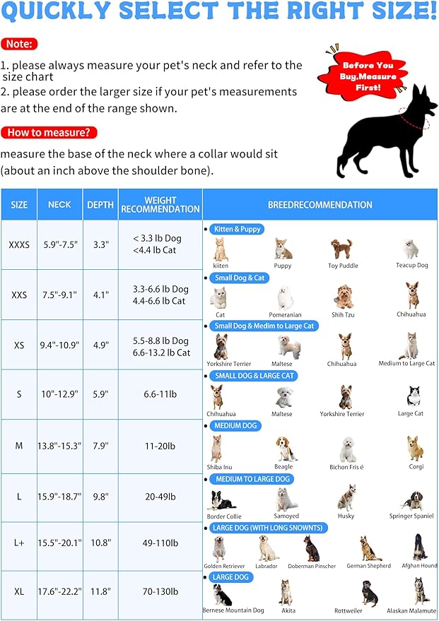 Dog Cone Soft Recovery Collars & Cones After Surgery for Medium Large Dogs, Comfy Ecollars to Stop Licking, Adjustable, Dog Ecollars for Recovery Fabric: Soft Comfort, Ecollars of Shame Alternatives-PawvioPets