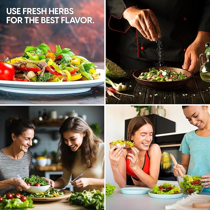 Deluxe Ceramic Indoor Herb Kit 4 Set. Variety Herbs for Indoor & Outdoor – Get Growing with Pots, Potting Soil for Window Herb Garden. (Ceramic Edition)-PawvioPets