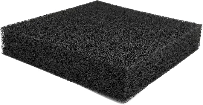 Aquarium Bio Sponge Pad Filter Media for Fish Tank,20/30/40PPI Open Cell Coarse Foam Block Foam Pre Filter Sponge (11" Lx 10.25" W x 2" H 40PPI)-PawvioPets