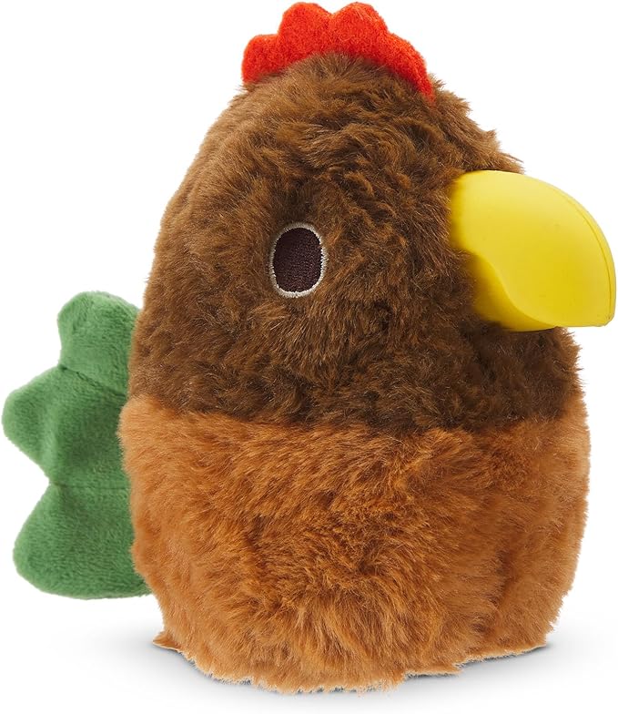 Barkbox Fowl Play Treat Dispensing Hard Core Plush Toy for Aggressive Chewers - Large-PawvioPets