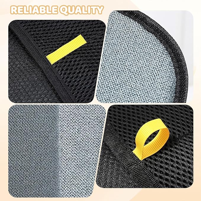 2 Pcs Pet Hair Remover Gloves, Reusable Electrostatic Hair Removal Glove-PawvioPets