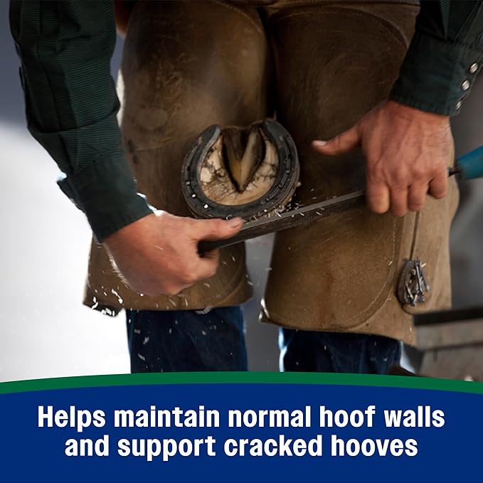 Farnam Horseshoer's Secret Pelleted Hoof Supplement for horses promotes healthy hoof growth, 22 lb., 60 day supply-PawvioPets