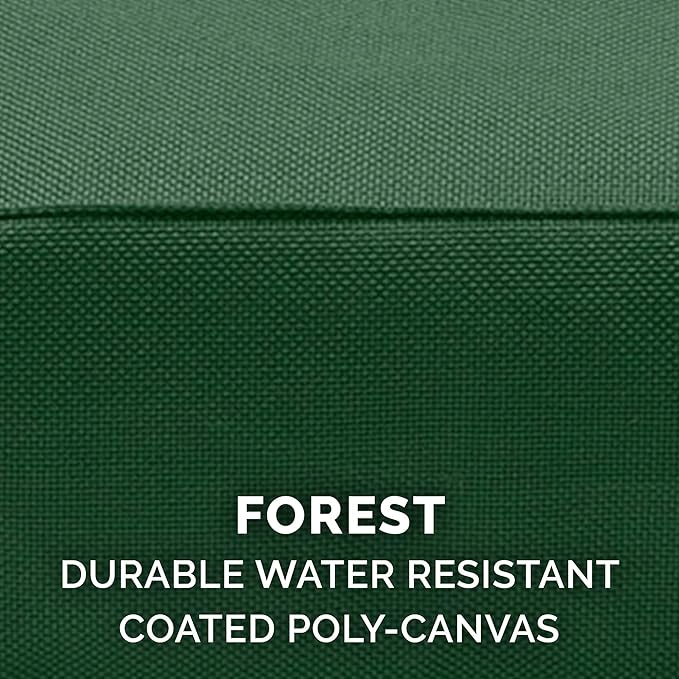 Furhaven Water-Resistant Cooling Gel Dog Bed for Large Dogs w/ Removable Washable Cover, For Dogs Up to 125 lbs - Indoor/Outdoor Logo Print Oxford Polycanvas Mattress - Forest, Jumbo Plus/XXL-PawvioPets