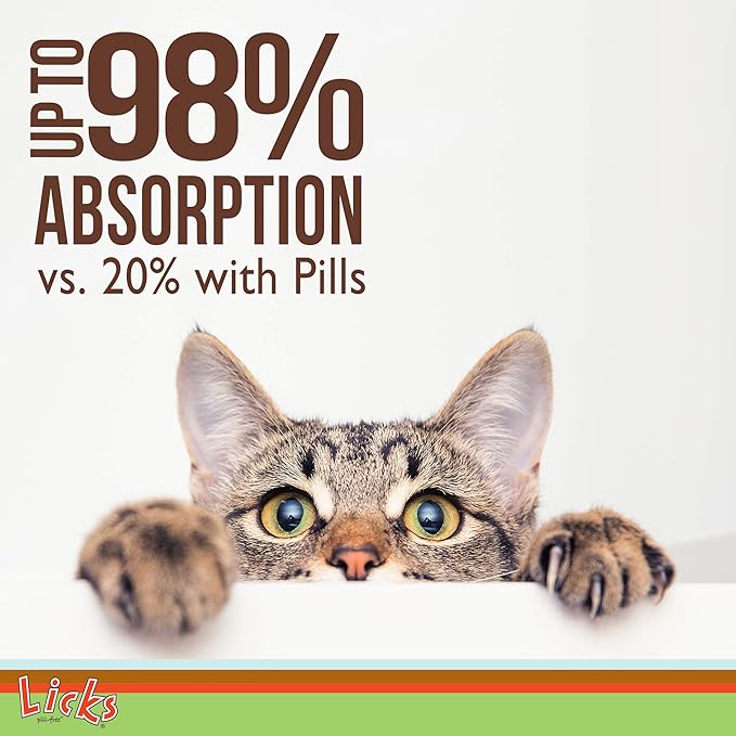 Cat Hairball Support - Cat Grooming Supplies Remedy - Beeswax & Cod Liver Oil Hairball Control - Skin Supplement - Gel Packets - 30 Use-PawvioPets