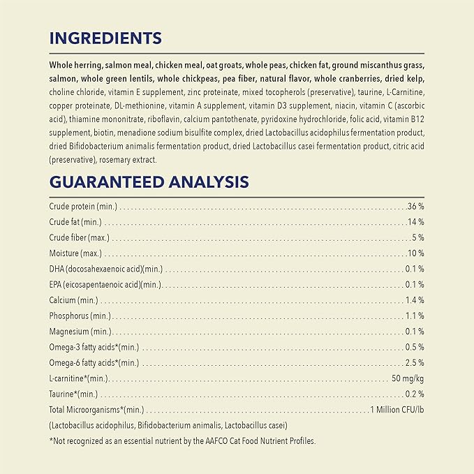 ACANA Indoor Entrée Fish Recipe Dry Cat Food 4lb Bag-PawvioPets