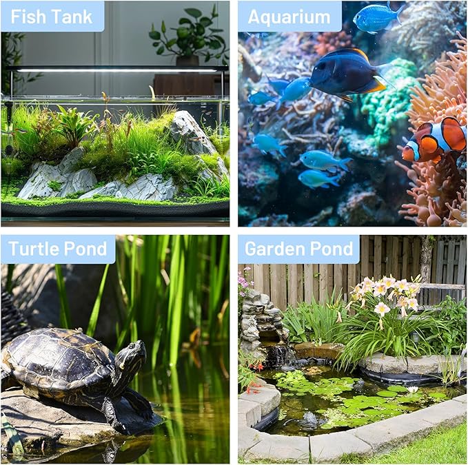 Aquarium Sponge Filter – Cut-to-Fit Filter Foam for Most Fish Tanks, Efficiently Traps Debris & Particles, Easy to Clean Prefilter Sponge for Aquarium, Dye-Free, 20x20x1 Inch, (50PPI)-PawvioPets