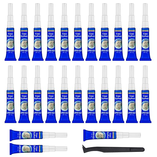 Aquarium Glue Fish Safety, 25Pcs Coral Reef Glue for Plants Moss, Coral, Stone, Wood Aquascaping, Quick Drying (25)-PawvioPets