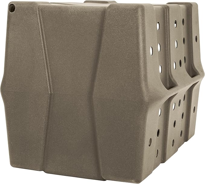 Dakota 283 Crate - Canine Rough and Tough Economy Kennel (Coyote Granite, Large)-PawvioPets