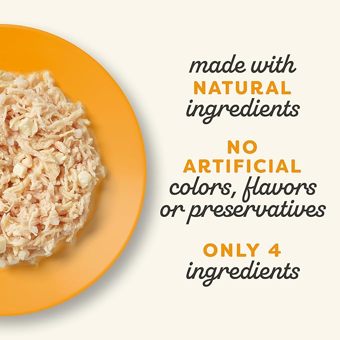 Applaws Wet Cat Food, 24 Count, Limited Ingredient Canned Wet Cat Food, Chicken Breast with Cheese in Broth, 2.47oz Cans-PawvioPets