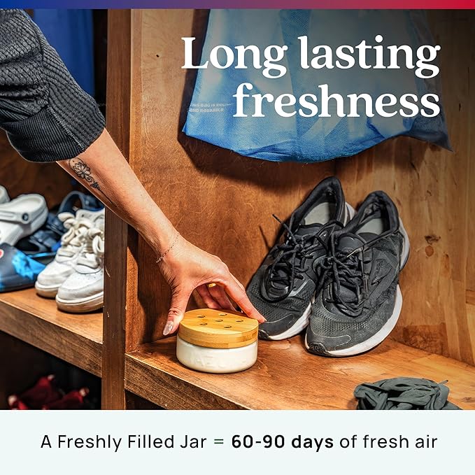 Azuna All-Natural Odor Remover Gel Refill Pouch | Air Purifier with Tea Tree Oil | Plant-Based & Long Lasting | For Pet Odors, Smoke & Strong Odors | Smell of Victory | 24 oz.-PawvioPets