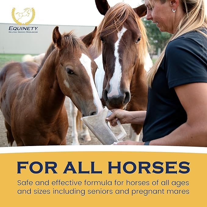 100-Day Supply Horse XL Supplements – Horse Care Weight Gain Supplement W/ 8 Amino Acids - No Soy or Sugar Coat Defense for Horses - Joint Supplement, Equine Supplies & Hoof Supplements-PawvioPets