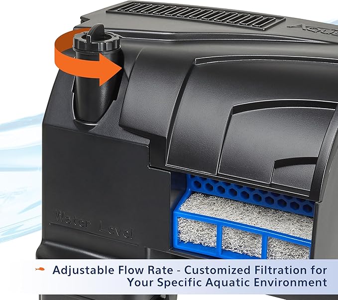 Aqueon Aquarium Fish Tank SmartClean Power Filter with EcoRenew Filter Cartridge, 20-30 Gallons-PawvioPets