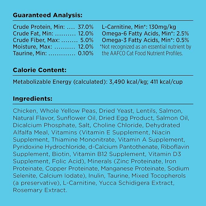 BIXBI Liberty Dry Food Indoor Cat Health Chicken & Salmon Recipe, 3lb-PawvioPets