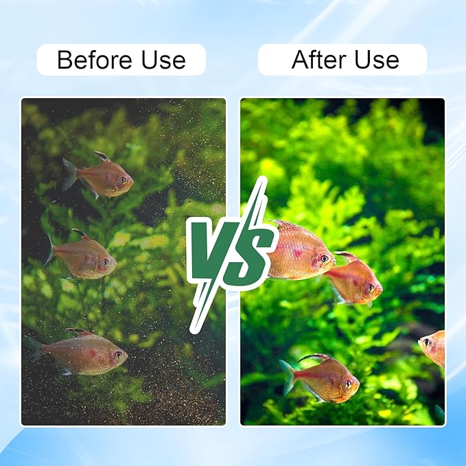 driamor 16 Pack Large Filter Cartridges Compatible with Whisper Filters 20i/40i IQ20/30/45/60 PF20/30/40/60, Aquarium Filter Cartridge Replacement Assembled Compatible with ReptoFilter-PawvioPets