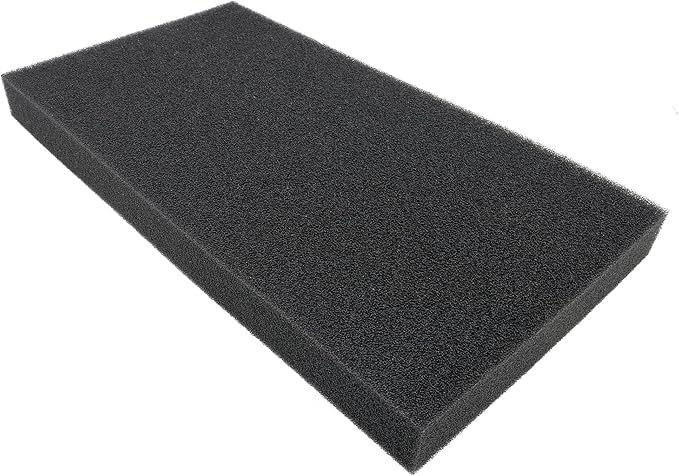 Aquarium Bio Sponge Pad Filter Media for Fish Tank,20/30/40PPI Open Cell Coarse Foam Block Foam Pre Filter Sponge (23" Lx 12.5" W x 2" H 40PPI)-PawvioPets