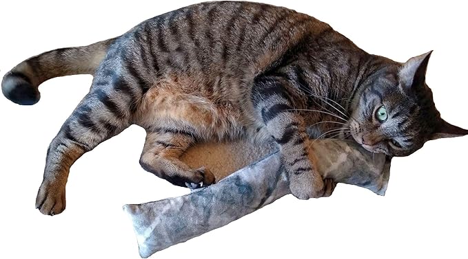 15" Catnip Cat Kicker Toys/Kitty Kick Sticks/Cat-Nip Kick Sticks (Camo) (Kickers Filled with 1 oz Premium Canadian Catnip)-PawvioPets