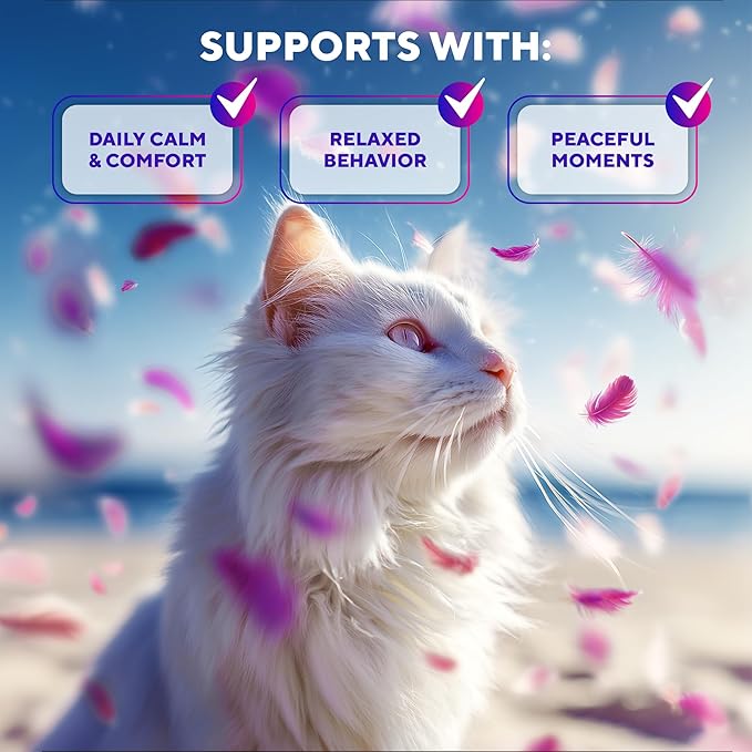 Calming Pheromone Spray & Scratch Repellent for Cats - Reduces Scratching Furniture, Pee - During Travel, Fireworks, Thunder, Vet Zone - Helps with Stress, Fighting, Hiding (100 ml (2 pack))-PawvioPets