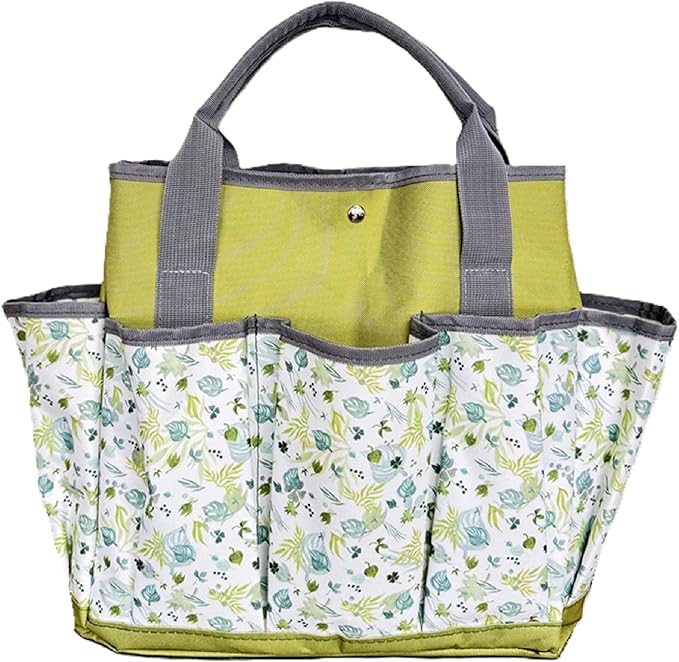 41-Piece Premium Gardening Tool Set, Stainless Steel Heavy Duty Gardening Tool Kit, with Non-Slip Rubber Grip, Storage Tote Bag, Outdoor Hand Tools, Ideal Gardening Gifts for All (Green)-PawvioPets