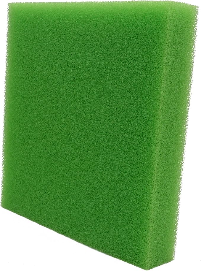 Aquarium Bio Sponge Pad Filter Media for Fish Tank,20/30/40PPI Open Cell Coarse Foam Block Foam Pre Filter Sponge (11" Lx 10.25" W x 2" H 30PPI)-PawvioPets