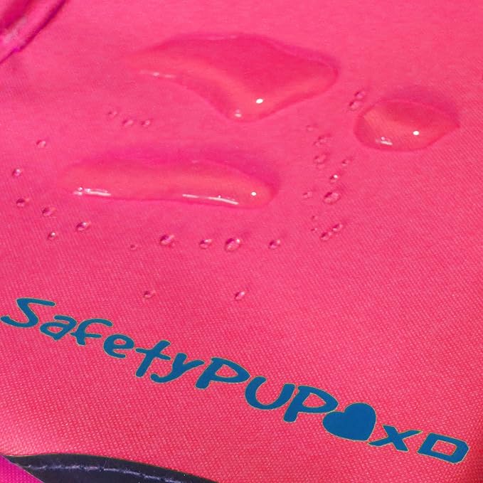 Dog Reflective Vest – Hi-Vis Fluorescent Visibility That Helps to Safeguard Your Pet On/Off Leash in Urban & Rural Areas (Pink, Small)-PawvioPets