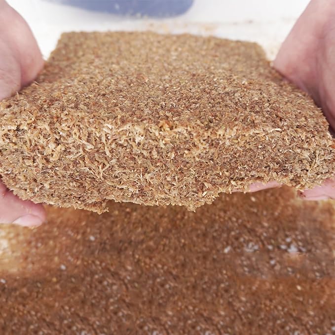 2 Quarts Organic Fiber Substrate for Pet Snail, Ideal Snail Terrarium Accessories for Retains Moisture-PawvioPets