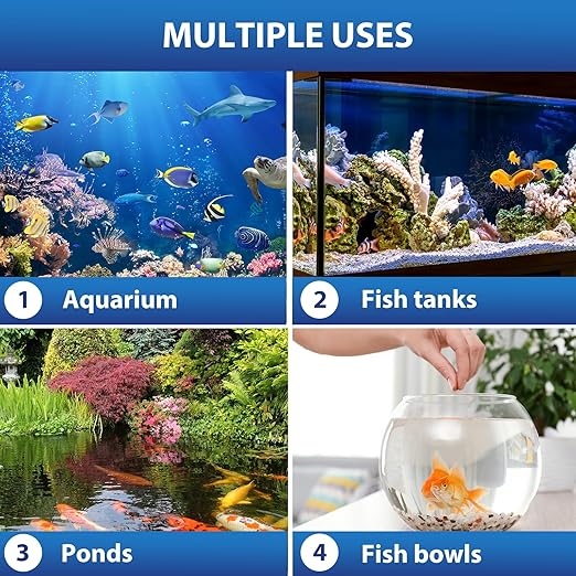 Aquarium Test Strips 7 in 1 for Freshwater 100 Strips Fish Tank Water Testing Kit for Aquarium Pond -Testing Nitrate Nitrite Hardness Chlorine pH Carbonate Alkalinity Accurate-PawvioPets