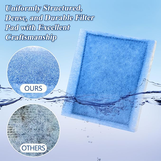 Aquarium Filter Cartridge for Fish Tank: 20-Pack for Rite-Size C & EZ-Change #3 Replacement Cartridge Compatible with Marineland Penguin PRO 275/375 & Original 200/350 & Aqua-Tech Filter 20-40/30-60-PawvioPets