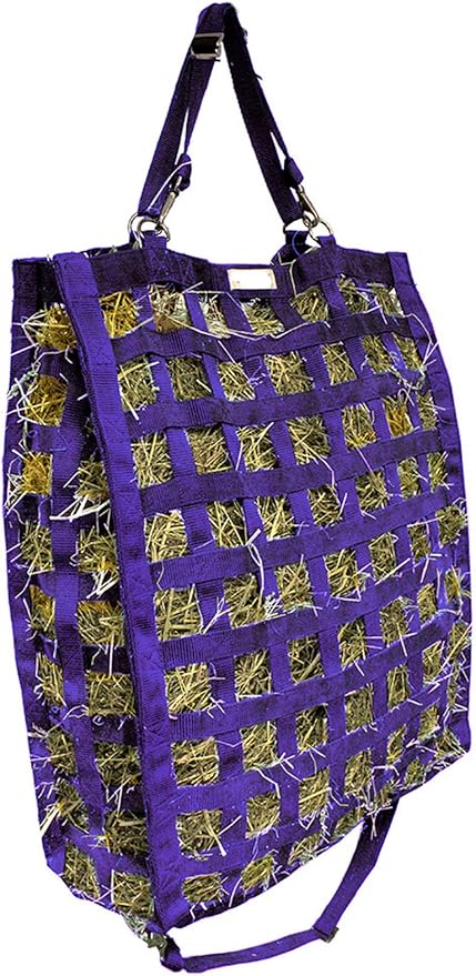 Derby Originals Superior Slow Feeder Horse Hay Bag with Super Tough Bottom and 1 Year Warranty-PawvioPets
