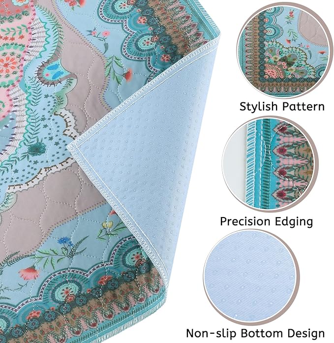 Aitmexcn Washable Pee Pads for Dogs, 2Pack Super Absorbent Reusable Puppy Pads ,100% Waterproof, Leak-Proof Whelping Pads Non-Slip Dog Mats for Floor Protector,Couch Cover, Crate, Potty Training 41x41-PawvioPets