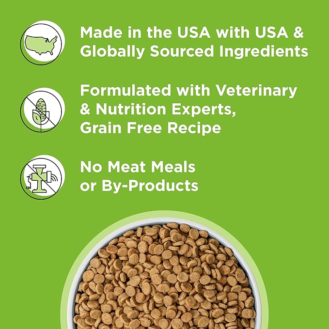 BIXBI Rawbble Dry Dog Food, Pork, 4 lbs - USA Made with Fresh Meat - No Meat Meal & No Corn, Soy or Wheat - Freeze Dried Raw Coated Dog Food - Minimally Processed for Superior Digestibility-PawvioPets