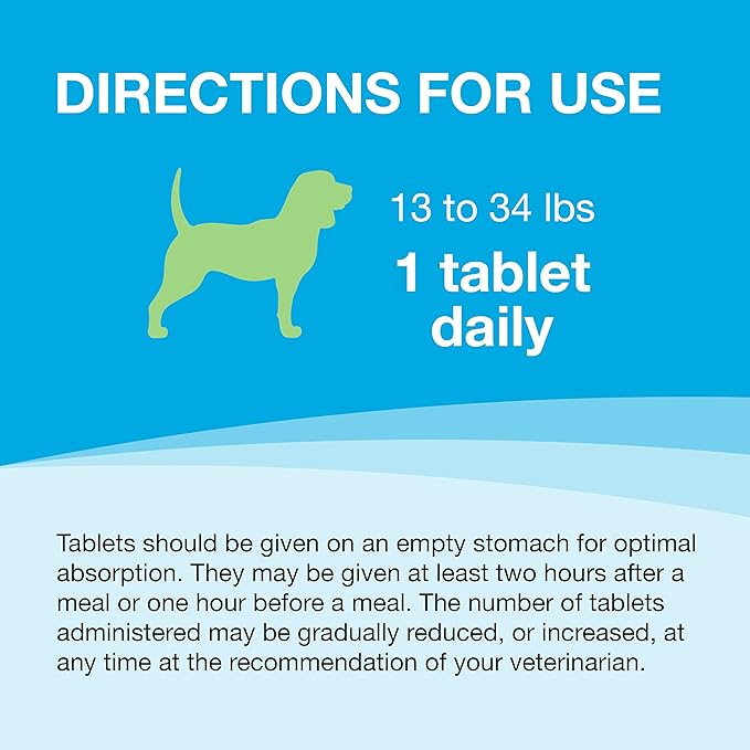 Nutramax Denosyl Liver and Brain Health Supplement for Medium Dogs - With S-Adenosylmethionine (SAMe), 30 Tablets-PawvioPets