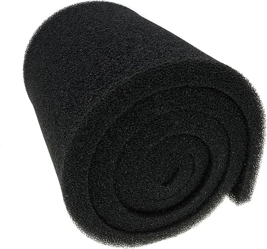 AFA Aquarium Filter Media Sponge Pad, Fish Tank Bio Open Cell Coarse Foam Block Foam Pre Filter Sponge Material (12" x 72" x 1" 25ppi)-PawvioPets