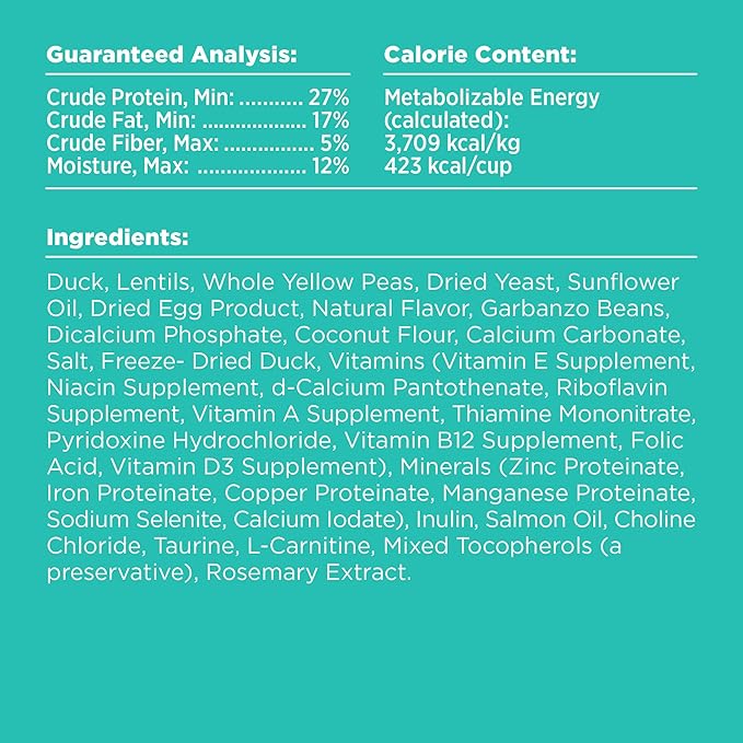 BIXBI Rawbble Dry Dog Food, Duck, 24 lbs - USA Made with Fresh Meat - No Meat Meal & No Corn, Soy or Wheat - Freeze Dried Raw Coated Dog Food - Minimally Processed for Superior Digestibility-PawvioPets