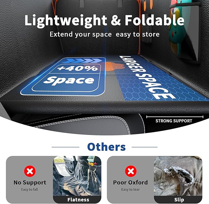 Back Seat Cover for Dogs,Upgraded PU Leather Dog Car Cover for Back Seat with Hard Bottom Holds 400lbs,Waterproof Seat Protector Dog Hammock for Car, Universal Fits SUV Small Truck-PawvioPets