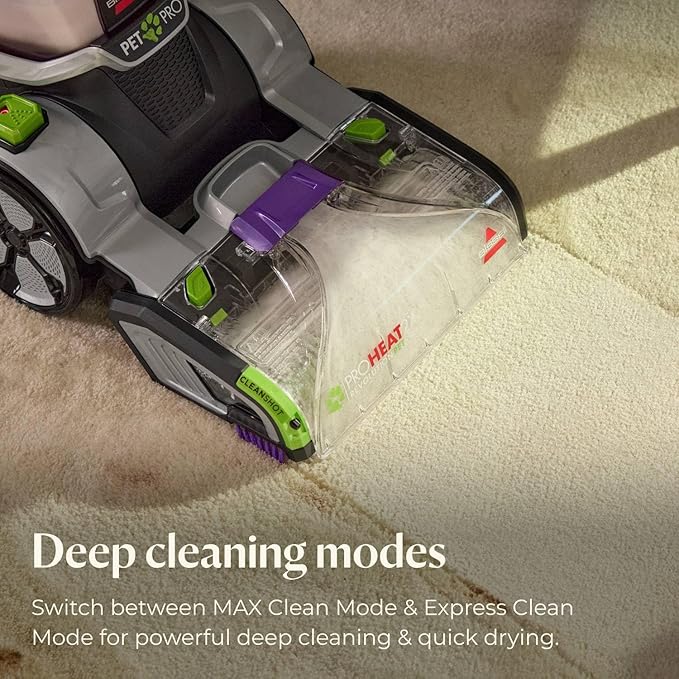 BISSELL ProHeat 2X Revolution Pet Pro Plus, 3588F, Upright Deep Cleaner, 30-minute Dry Time, Dual Dirt Lifter Powerbrush, Hose & Tool Attachment, Pet Upholstery Tool and Tough Stain Tool Included-PawvioPets