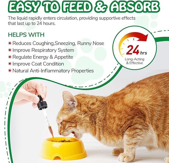 Antibiotics for Cats | Cat Antibiotics | Natural Antibiotics for Cats | Pet Antibiotics | Cat Itchy Skin Relief | Cat Allergy Relief | Cat Antibiotics for Skin Infection | 2 Fl Oz-Chicken Flavour-PawvioPets