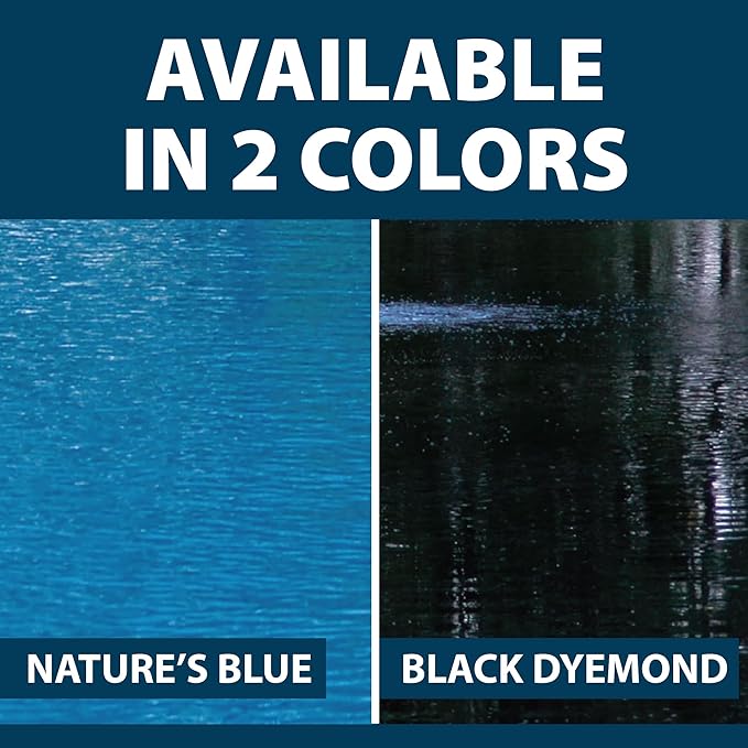 Airmax Pond Dye Packets Nature's Blue Colorant for Large Pond & Lake, Beneficial UV Blocking Color Concentrate, Maintain Clean & Clear Water, Fish Safe, Easy Treatment, 2 Soluble Packets-PawvioPets