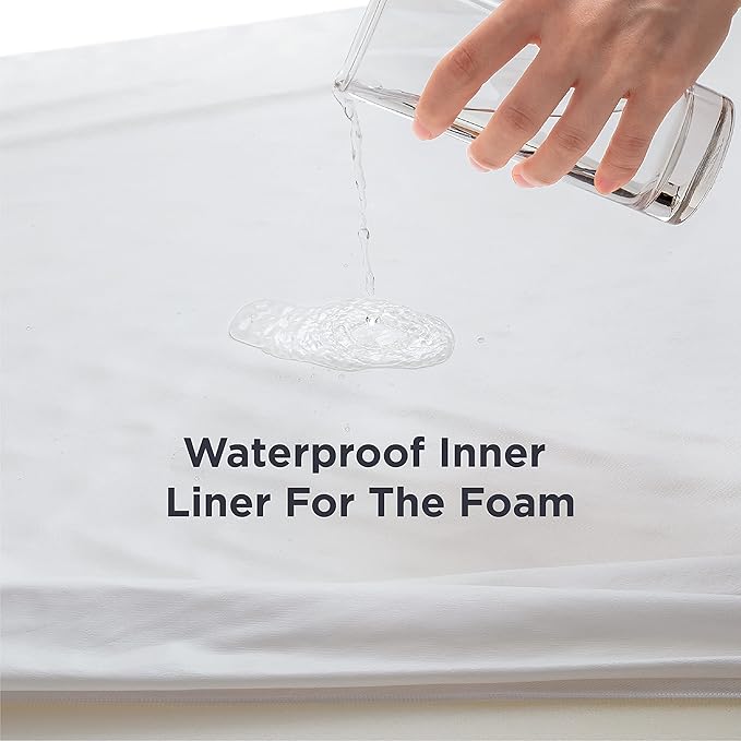 Bedsure Orthopedic Dog Bed Medium Size Dogs - Washable Medium Dog Cat Bed Waterproof, Comfort Pet Couch Sofa with Washable Removable Cover, Pets Bed with Nonskid Bottom, Pink, 28"-PawvioPets