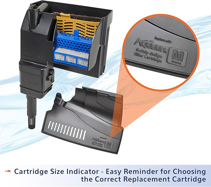 Aqueon Aquarium Fish Tank SmartClean Power Filter with EcoRenew Filter Cartridge, 10-20 Gallons (Pack of 12)-PawvioPets
