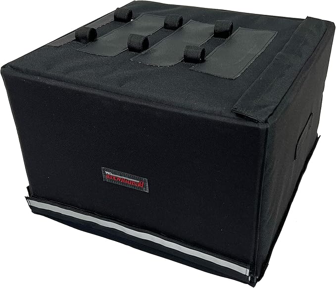 Bushwhacker Portland - Bike Rack Dog, Grocery and Goods Carrier - Bicycle Pannier Crate Cycling Basket Trunk Bag Rear Bed Storage Leash Carry Cargo Pet Commuter Behind Seat Accessories Items Ebike-PawvioPets