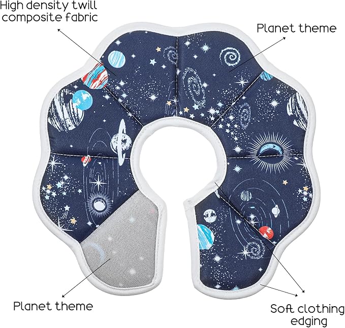 2Pcs Cat Conical Collar Soft Adjustable Cat Collars Water Proof Recovery Collar Prevent Licking Protective Foldable Easy to Eat Drink for Cats Kittens Puppies (Blue S XS)-PawvioPets