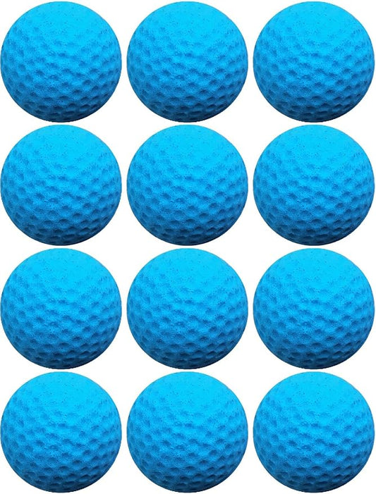 Cat Golf Balls for Indoor Cats Toy Ball Kitten Toys Interactive Cat Ball Sponge Foam Sponge Soccer Balls (Blue)-PawvioPets